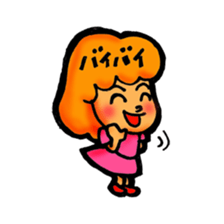 SAKURA Girl Sticker sticker #5899739