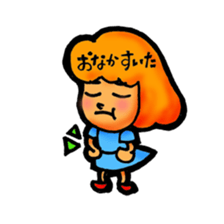 SAKURA Girl Sticker sticker #5899747