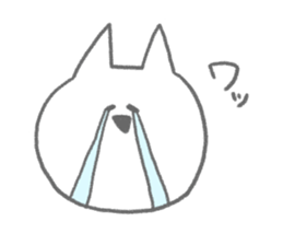 Cat speaking respect language2 sticker #5899788