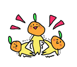 mikansan sticker #5899973