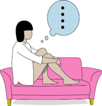 pink sofa/English version sticker #5900233