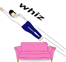 pink sofa/English version sticker #5900248