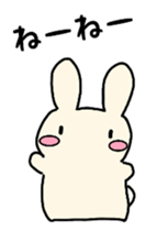 Daily life sticker of rabbit sisters sticker #5900312
