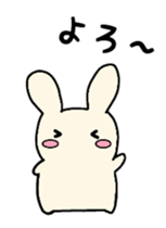 Daily life sticker of rabbit sisters sticker #5900327