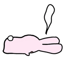 Daily life sticker of rabbit sisters sticker #5900335