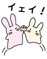 Daily life sticker of rabbit sisters sticker #5900348