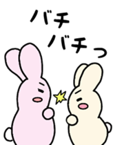 Daily life sticker of rabbit sisters sticker #5900350