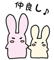 Daily life sticker of rabbit sisters sticker #5900351