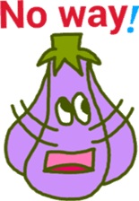 Eggplant family (English) sticker #5900355