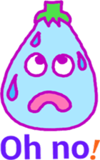 Eggplant family (English) sticker #5900373