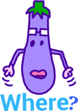 Eggplant family (English) sticker #5900382