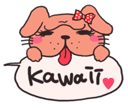 Bullmi -kawaii bulldog- sticker #5900803