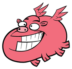 Emoti-Pork sticker #5901233