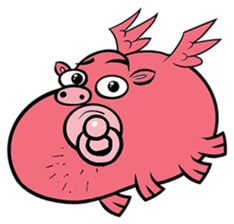 Emoti-Pork sticker #5901239