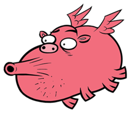 Emoti-Pork sticker #5901241