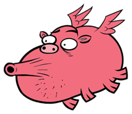 Emoti-Pork sticker #5901241