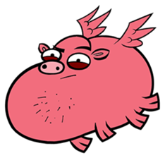 Emoti-Pork sticker #5901247