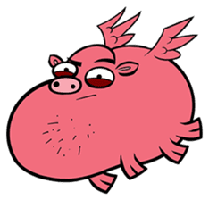 Emoti-Pork sticker #5901247