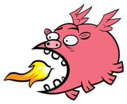 Emoti-Pork sticker #5901248