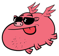 Emoti-Pork sticker #5901252