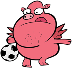 Emoti-Pork sticker #5901256