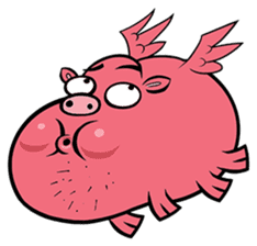 Emoti-Pork sticker #5901269