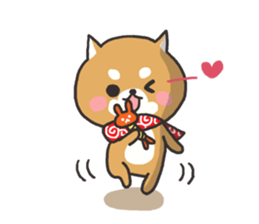 Japanese midget Shiba sticker #5901733