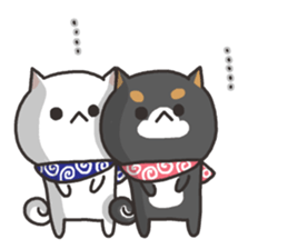 Japanese midget Shiba sticker #5901734