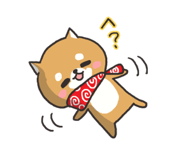 Japanese midget Shiba sticker #5901739