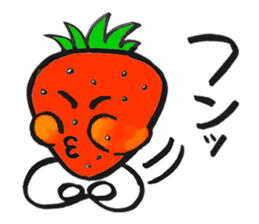 Feeling of the strawberry sticker #5901807