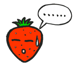 Feeling of the strawberry sticker #5901827