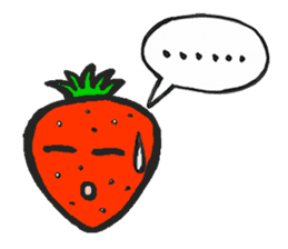 Feeling of the strawberry sticker #5901827