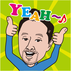 sticker of pleasant KENZO