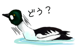 japanese bird 2 sticker #5902638