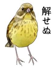 japanese bird 2 sticker #5902640