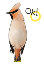 japanese bird 2 sticker #5902648