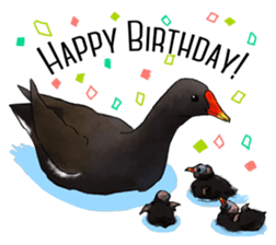 japanese bird 2 sticker #5902667