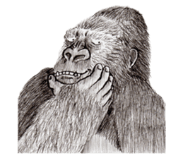 Gorilla 2nd ver. sticker #5903158