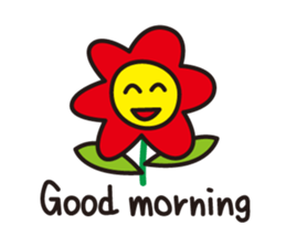 Pretty flowers sticker #5903312