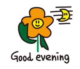 Pretty flowers sticker #5903314