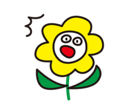 Pretty flowers sticker #5903317