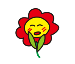Pretty flowers sticker #5903321