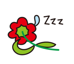 Pretty flowers sticker #5903329
