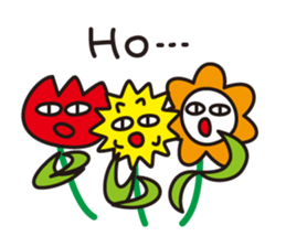 Pretty flowers sticker #5903337