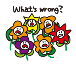 Pretty flowers sticker #5903339