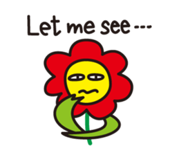 Pretty flowers sticker #5903341