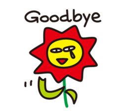 Pretty flowers sticker #5903351