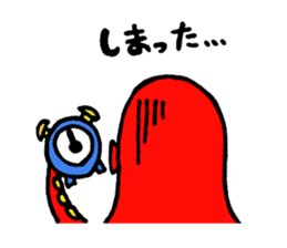 Kotatsu Octopus and friends of the sea sticker #5903353