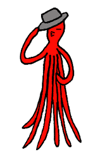 Kotatsu Octopus and friends of the sea sticker #5903366