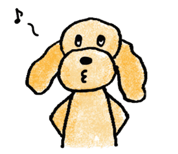 Dogs want to be a man sticker #5903623